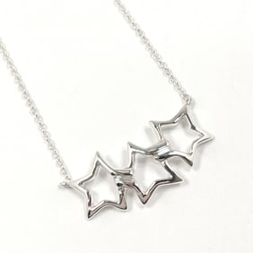 TIFFANY & Co. Tiffany Triple Star Necklace in 925 Sterling Silver for Women