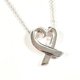 TIFFANY & Co. Tiffany Loving Heart Paloma Picasso Necklace in 925 Sterling Silver for Women