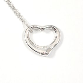 TIFFANY & Co. Tiffany Heart Elsa Peretti Necklace in 925 Sterling Silver for Women