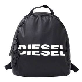 Diesel DIESEL bag ladies brand backpack nylon black logo mini small