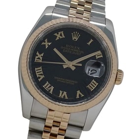 Rolex ROLEX Datejust 116231 M-number Men's Watch Brand Automatic AT Stainless Steel SS Pink Gold PG