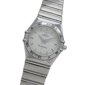 OMEGA Constellation 1572.30 Women's Quartz Watch, Stainless Steel, Silver, White, Polished