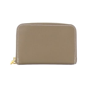 Hermes Hermès Zip En Go Chaine d'Ancre 084208CC Business Card Case