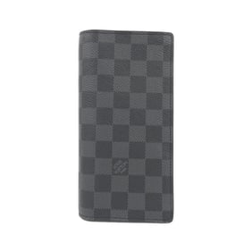 Louis Vuitton Damier Graphite Portefeuille Brazza N62665 Wallet