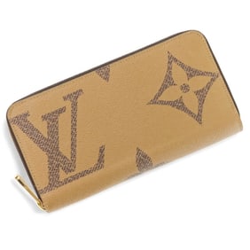 LOUIS VUITTON Monogram Giant Reverse Zippy Wallet M69353 Brown Men's and Women's