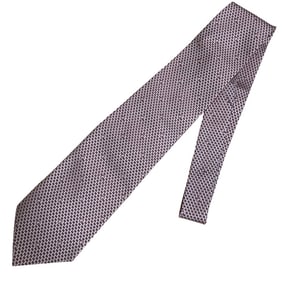GUCCI G logo all-over print wide tie, pink, for men