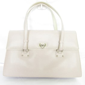 Salvatore Ferragamo Gancini leather handbag, pink, for women