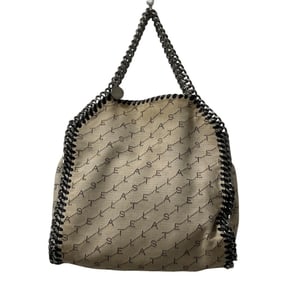 Stella McCartney Falabella Monogram Eco Canvas 2-Way Tote Bag, Sand Beige, Women's