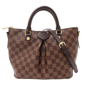 Louis Vuitton LOUIS VUITTON Bag Women's Handbag Shoulder 2way Damier Canvas Sienna PM Brown N41545