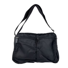 Prada PRADA Shoulder Bag, Nylon, Black, Men's/Women's, VA0218 z7561