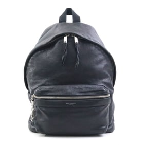 Yves Saint Laurent SAINT LAURENT Backpack Leather Black Men's Women's 462807 h31678a