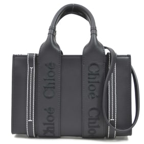 Chloé Chloe Woody Mini Shoulder Bag in Black Leather, Women's, r10866k