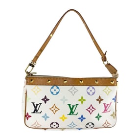 Louis Vuitton Monogram Multicolore Pochette Accessoires Handbag in Bronze, M92649 z7516