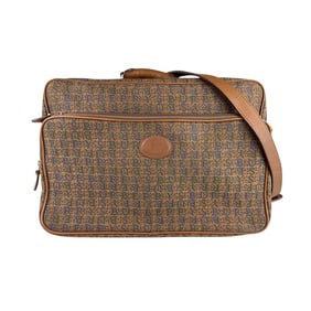 Burberry's Brown Canvas Shoulder Bag for Men (Z7317)