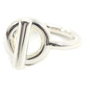 Hermes Hermès Echappé MM Ring #52 Ag925 Women's Toggle Clasp T6042