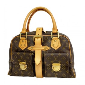 Louis Vuitton Monogram Manhattan GM Handbag M40025 Brown Women's