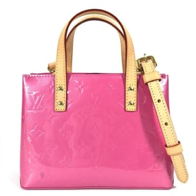LOUIS VUITTON M24028 Monogram Vernis LV Remix Lead PM 2-Way Bag, Tote Handbag, Shoulder Vernis,