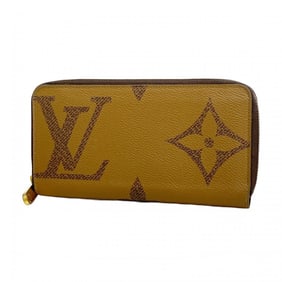 Louis Vuitton Monogram Giant Reverse Zippy Wallet M69353 Brown Women's