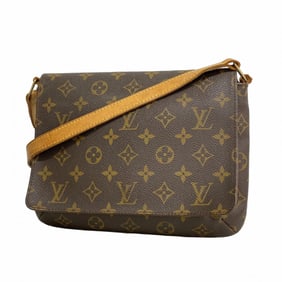 Louis Vuitton Monogram Musette Tango Short Strap Shoulder Bag M51257 Brown Women's