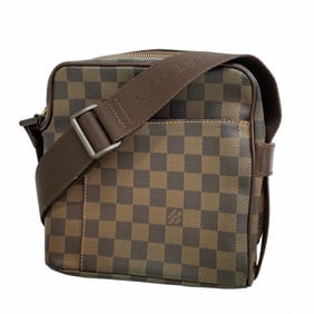Louis Vuitton Damier Olaf PM Shoulder Bag N41442 Ebene for Women