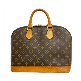 Louis Vuitton Monogram Alma Handbag M51130 Brown Women's