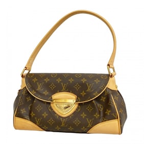 Louis Vuitton Monogram Beverly MM Shoulder Bag M40121 Brown Women's