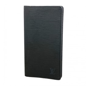 Louis Vuitton Epi Long Wallet Porte Carte Credit M63212 Noir Men's/Women's