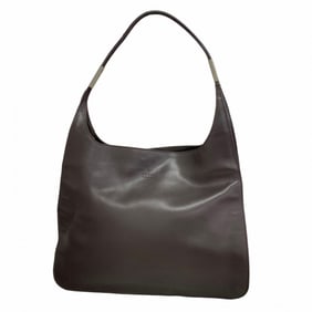 Gucci Shoulder Bag 001 3192 Leather Brown Women's