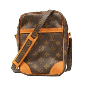 Louis Vuitton Monogram Danube Shoulder Bag M45266 Brown Women's