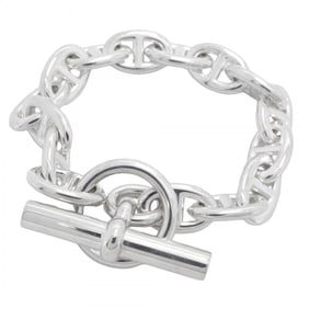Hermes Chaine d'Ancre PM Bracelet, 15 Links, Silver 925, Women's