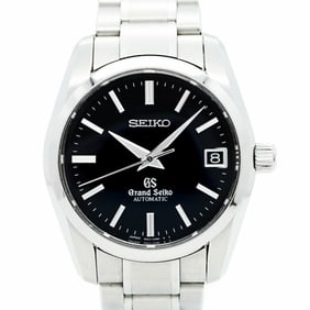 Seiko Grand 9S65-00B0 SBGR053 Black Dial Men's Watch
