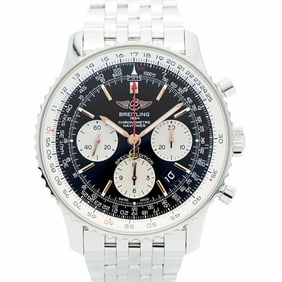 Breitling Navitimer AB0121 Black Dial Men's Watch