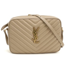 SAINT LAURENT Crossbody Shoulder Bag 761554 Camera Lou Women's Beige