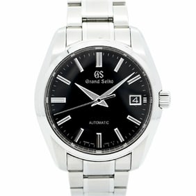 Seiko Grand 9S65-00T0 SBGR317 Black Dial Men's Watch