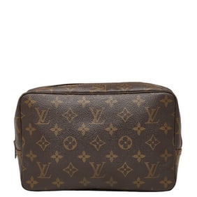 Louis Vuitton Monogram Truss Toilette 23 Second Bag/Clutch Bag M47524 Brown Women's LOUIS VUITTON