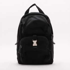 Prada Tessuto Nylon Triangle Logo Body Bag/Waist Pouch in Black for Men