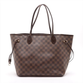 Louis Vuitton Damier Neverfull MM N51105 Leather Tote Bag Shoulder for Women