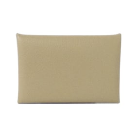Hermes Hermès Calvi 064954CK Business Card Holder/Card Case