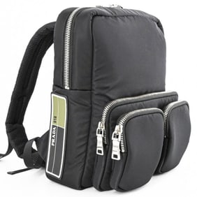 PRADA Tessuto nylon backpack in black