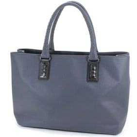 Bottega Veneta Men's Marco Polo Tote Bag in Navy Leather (Product Code: 222498) - BOTTEGA VENETA