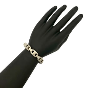 HERMES Cassiopeia Silver 925 Bracelet/Bangle 81238