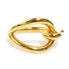 Hermes scarf ring, metal, gold, women's, e61123a