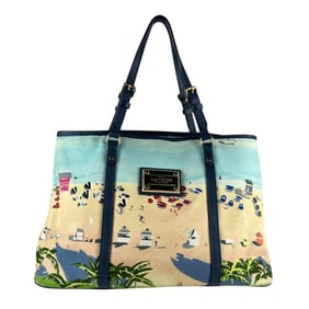 Louis Vuitton Ior Cabas PM Canvas and Leather Escale Handbag for Men Women, Model M93769 z7773