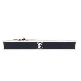 Louis Vuitton LV Award Metal Tie Clip, Black and Silver, Men's, M00913, r10896k
