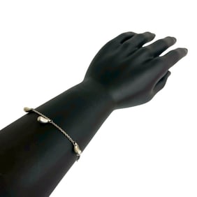 TIFFANY & Co. Tiffany Five Teardrop Silver 925 Bracelet/Bangle, Silver, 2075c