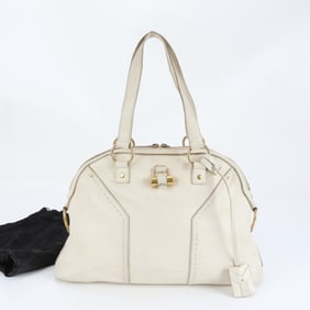 Yves Saint Laurent Rive Gauche Muse Toe 156464 467891 Women's Tote Bag Shoulder