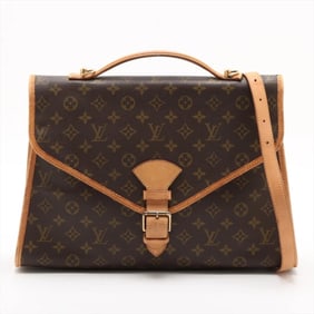 Louis Vuitton Monogram Beverly M51121 Leather 2-Way Shoulder Bag for Men
