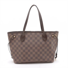 Louis Vuitton Damier Neverfull PM N51109 Leather Tote Bag, Shoulder Women's