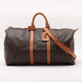 Louis Vuitton Monogram Keepall Bandouliere 55 M41414 2-Way Boston Bag for Men