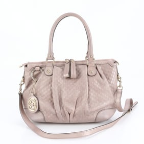 Gucci Micro Guccissima Sukey Leather 2-Way Shoulder/Crossbody Bag 247902 Women's